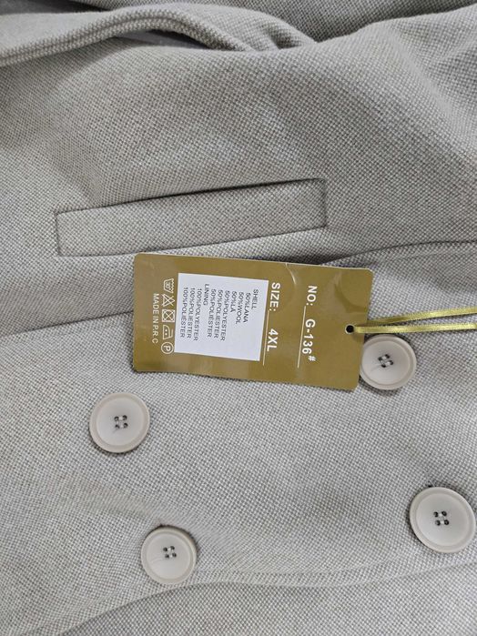 Дамско вълнено палто ново