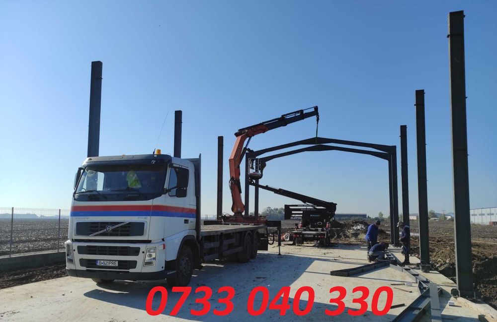 Inchiriere camion cu macara - Automacara - Inchiriez macarale Bucuresti - Ilfov - Romania