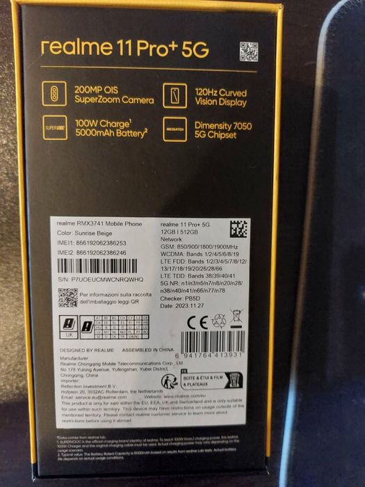 Realme 11 Pro + 5G