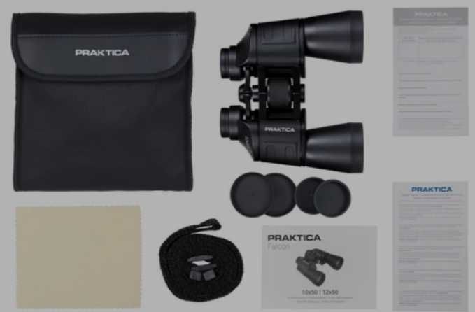 Бинокъл PRAKTICA Falcon 12x50 Porro Prism
