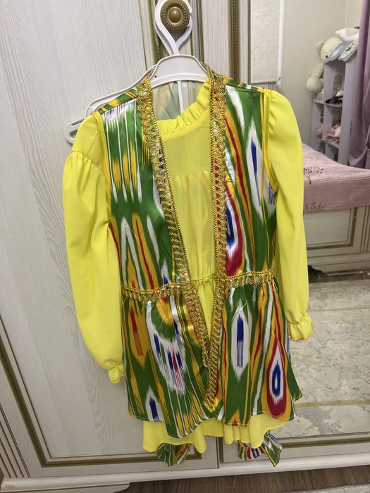 Узбекский костюм для девочки 6,7 лет