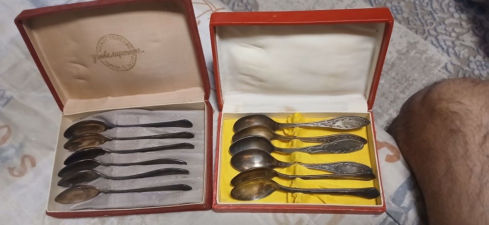 Ложки.СССР. серебро