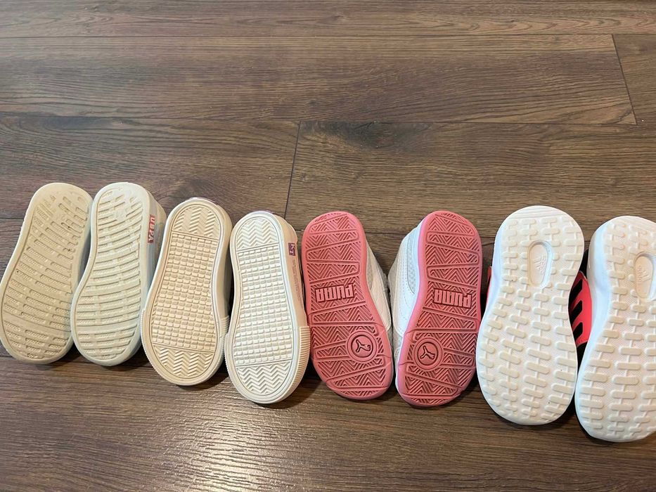 Лот маратонки за момиче 24 Addidas, Puma, US Polo