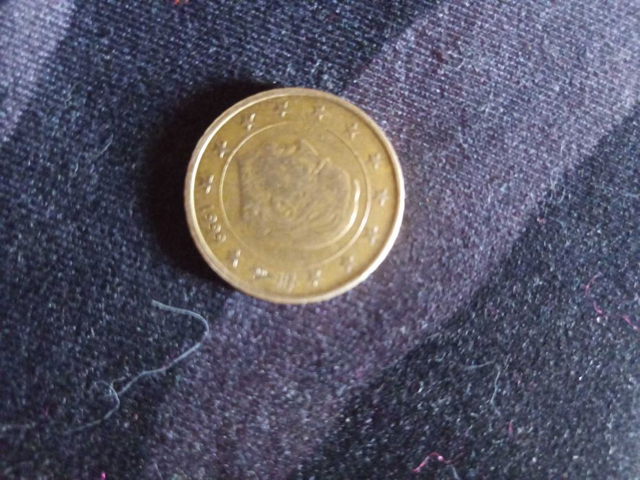 Монета от 50 цента 1999