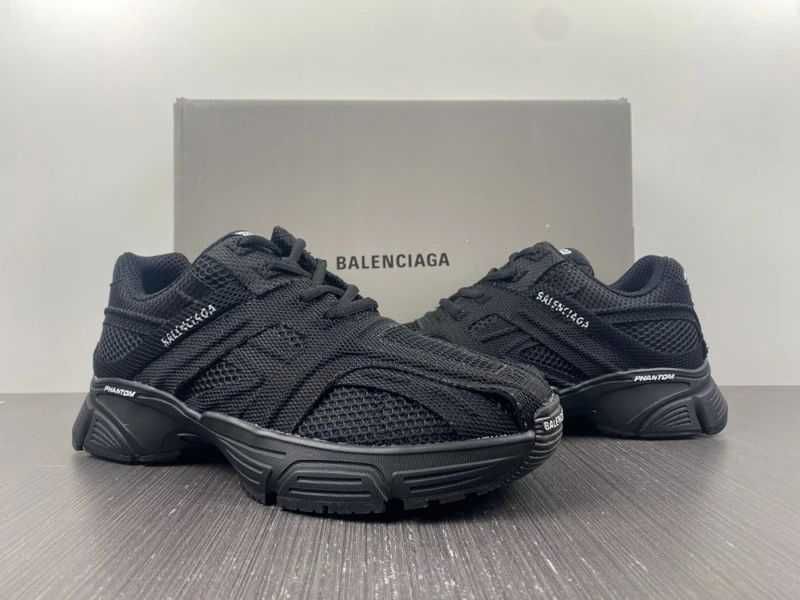 Balenciaga Phantom Triple Black Black/Dark Green