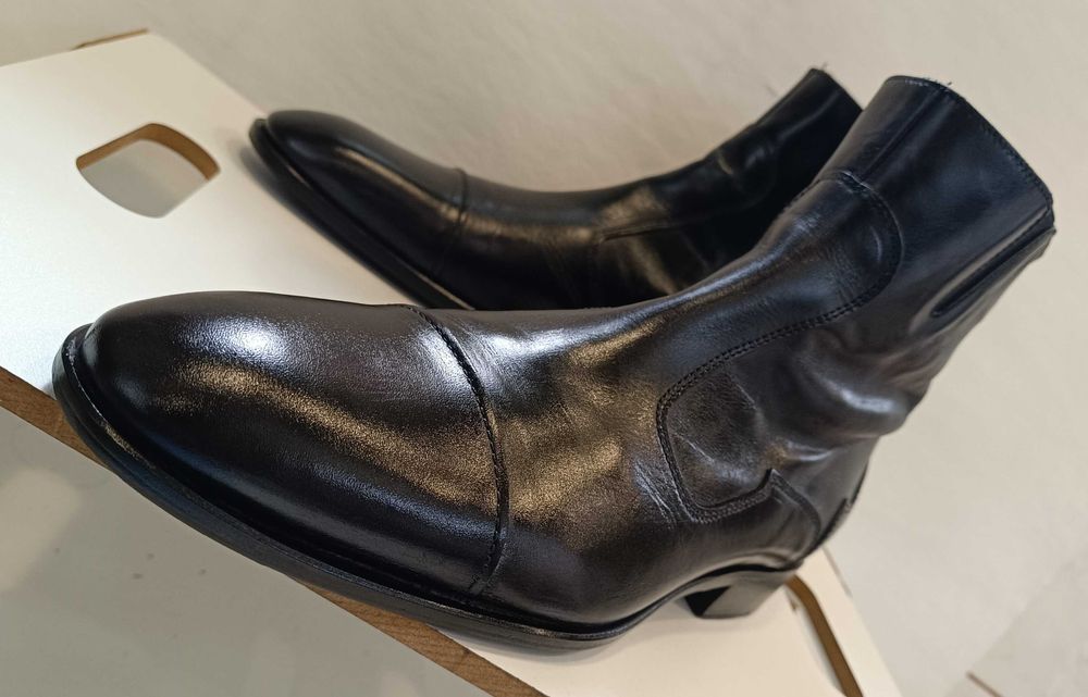 Ghete jodhpur de lux lucrate manual 42 42.5 Corvari piele naturala