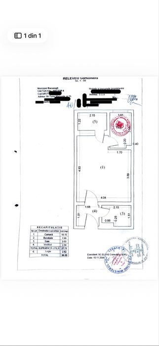 Propietar Vand Garsoniera Berceni sector 4