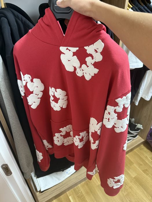 Hanorac Denim Tears Rosu