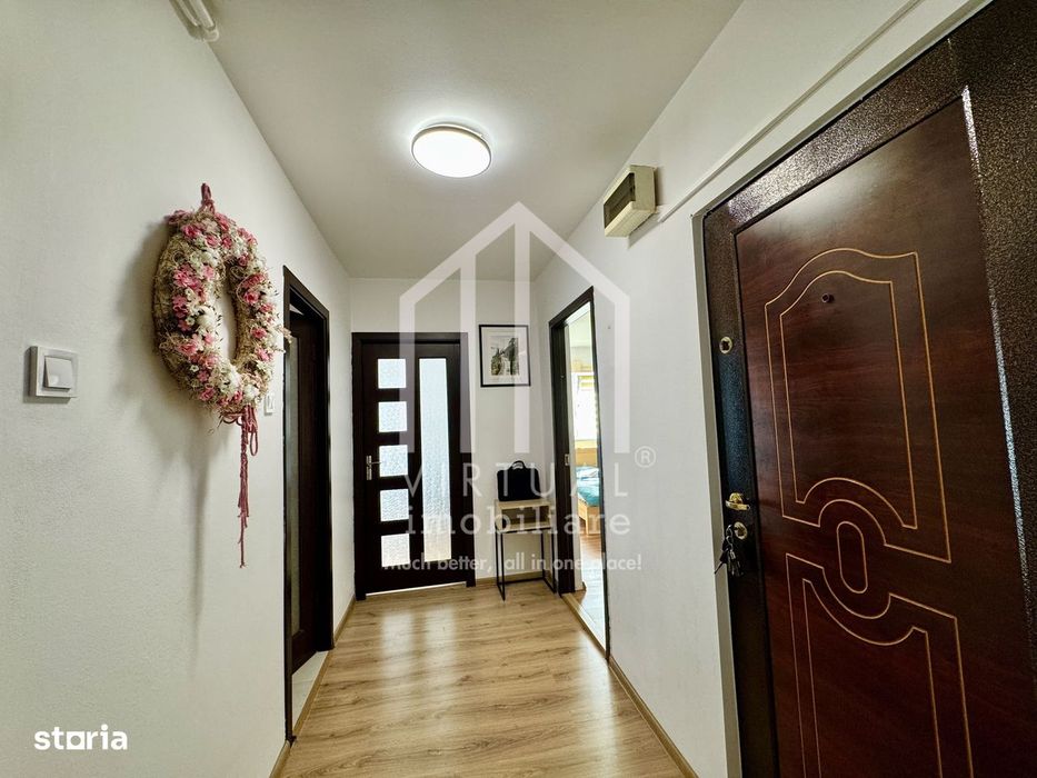 Apartamet cu 3 camere, decomandat, 66mp utili+2 balcoane, Turnisor