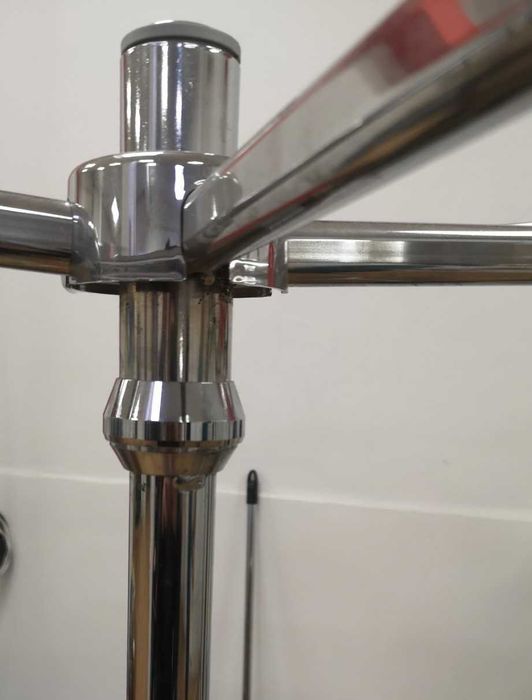 Кръгъл щендер за дрехи D85 см. H 115-180 см.