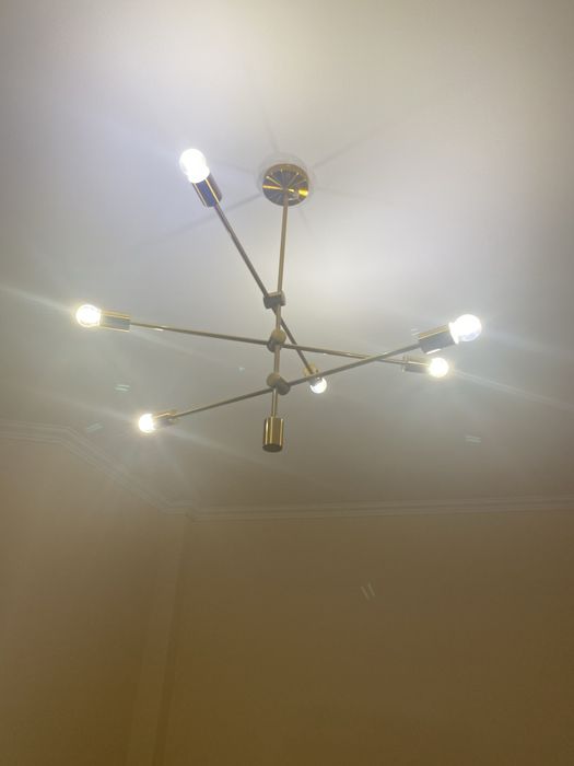 Люстра freya с 6 лампочками