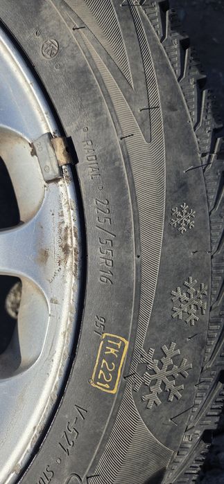 Джанти 16 цола  с гуми за Mercedes w211