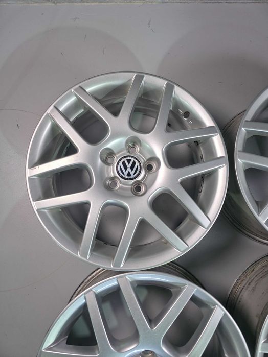 4 Jante Aliaj 5x100 16'' OEM VW Golf 4 VW T-Cross VW Taigo / Skoda Fabia Kamiq Rapid Scala - 6.5J ET 42 !