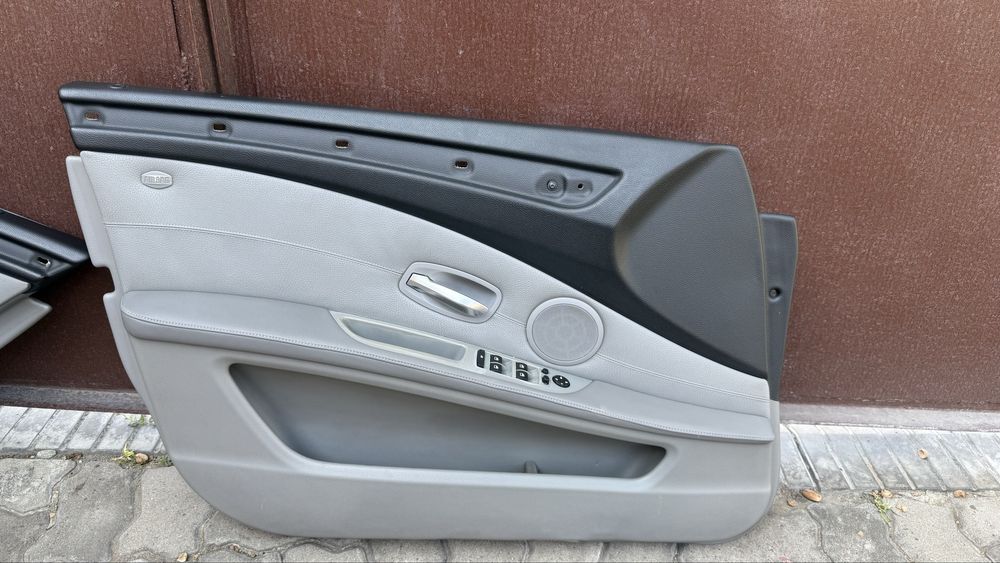 Дверные карты обшивки BMW e60 рестайлинг