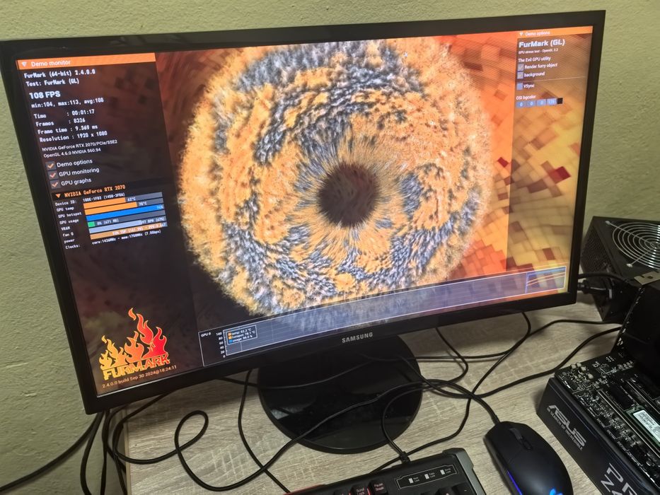 Placa video Gigabyte RTX 2070  8g 256b