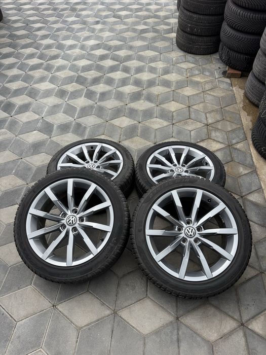Jante Vw R-Line R18(5x112)”Passat/Jetta/Touran/Tiguan/Caddy/Eos/Golf 5/6/7/8/Seat/Skoda/Audi~Monterey”