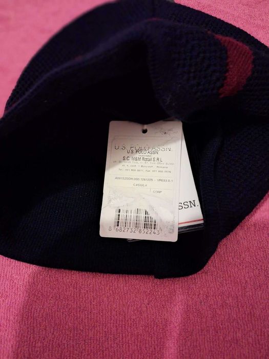 Caciula si fular US POLO ASSN