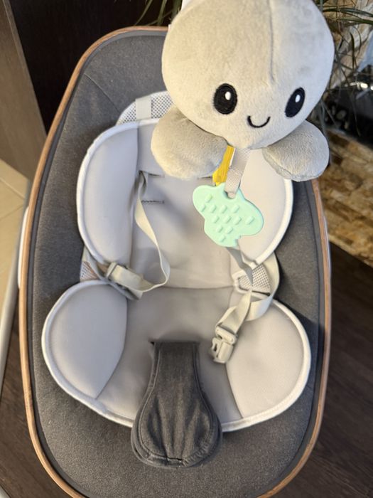 Бебешка електрическа люлка Cangaroo Triumph, сива