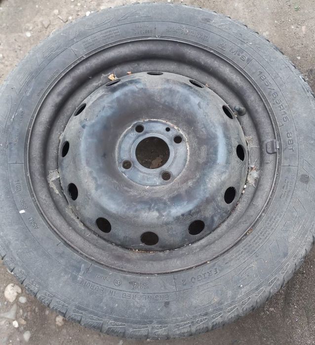 Roti / Jante tabla Dacia Logan in 4 prezoane R15, 4x100