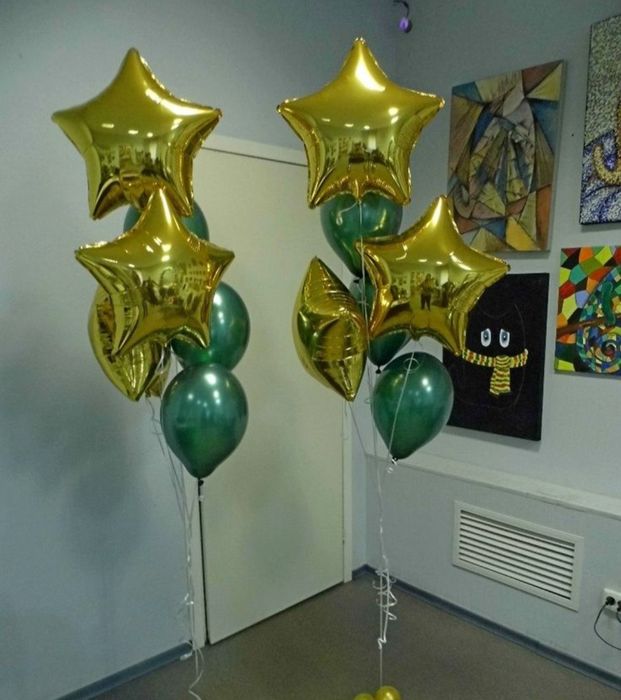 Гелиевые шары хром