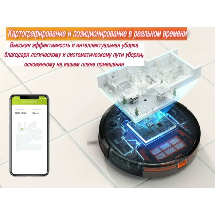 Kyvol Робот пылесос 2 в 1 (моет полы и пылесосит)