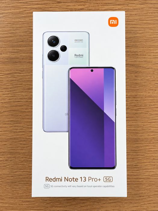 Xiaomi Redmi Note 13 Pro+ 5G 8/256GB – Midnight Black – отлично състояние