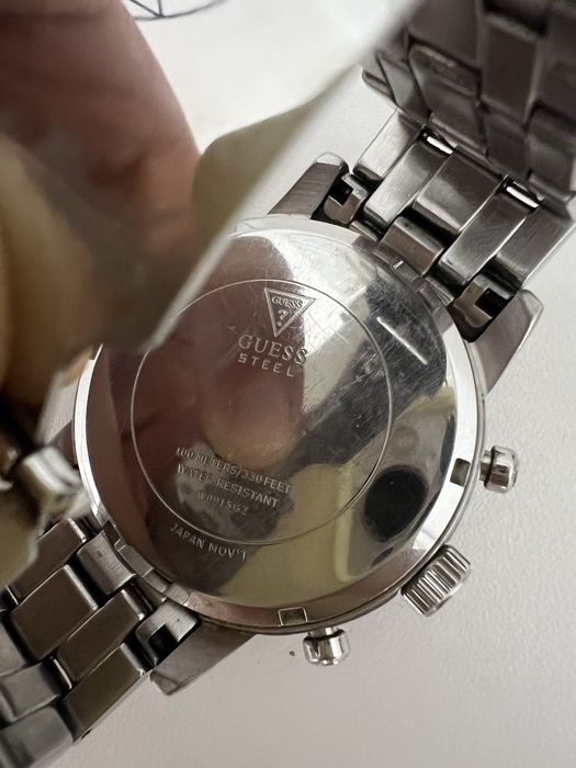 Ceas Guess argintiu-auriu