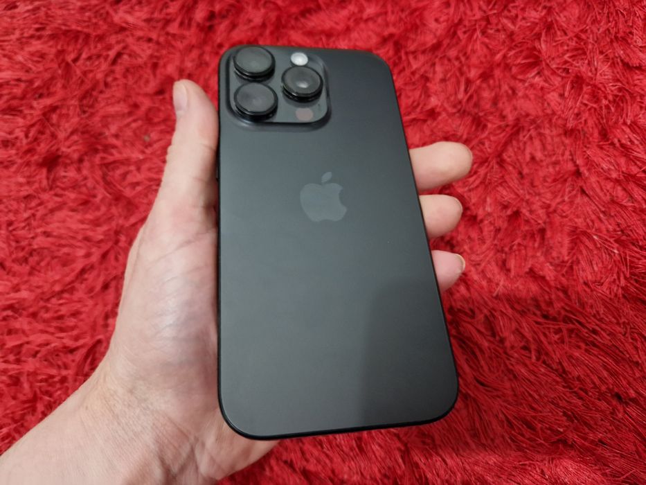 -Iphone 16Pro, 128Gb, 8Ram, Black Titanium, bat-99%-207 cicluri incarc