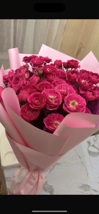 Цветы букет розы