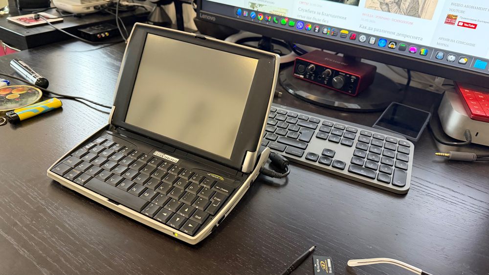 Psion Netbook Pro - рядък ретро компютър