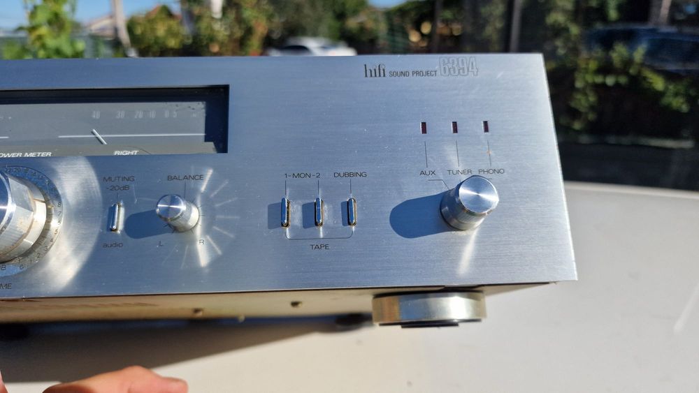 Amplificator Phonola 6394 hi fi sound project( sony ,technics, akai)