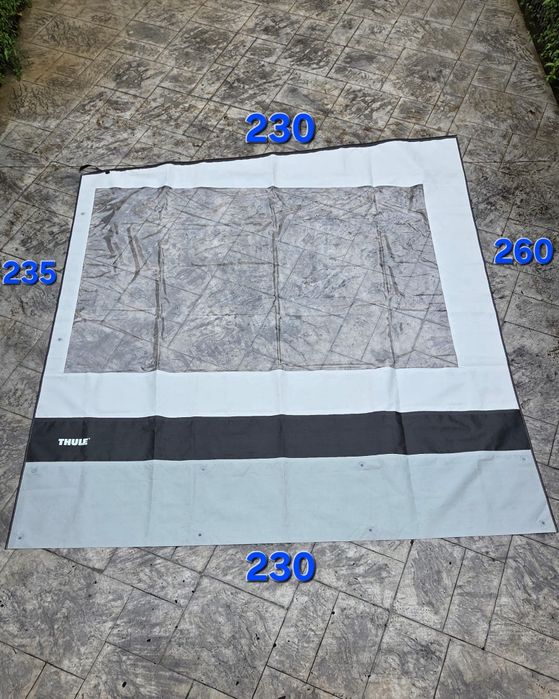 Perete lateral Thulle pentru marchiza rulota