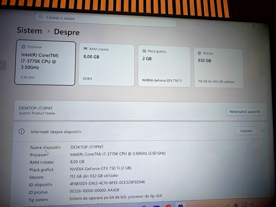 Calculator Desktop PC – Intel Core i7, GTX 750 Ti, HDD 1TB