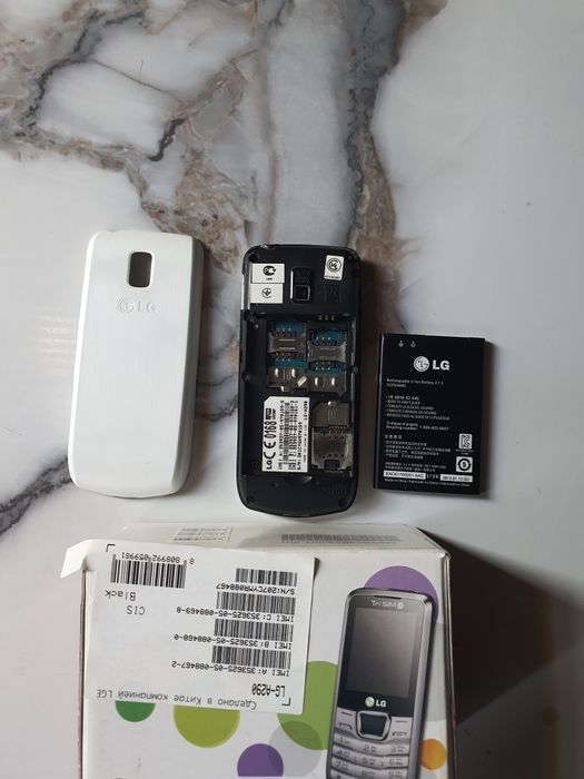 LG A290 легенда, 3 Sim, imei зарегистрирован