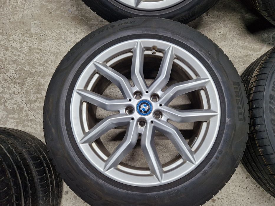 Set Roti BMW G05 G06 5x112 pe 19 Style 734 Anvelope Vara 265/50/19