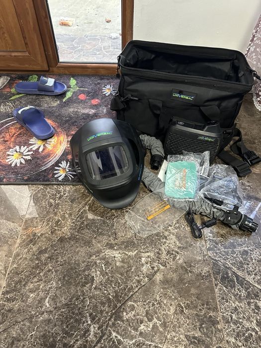 Masti cu acumulator universal si 3M si baterie rezerva si filtru si ge