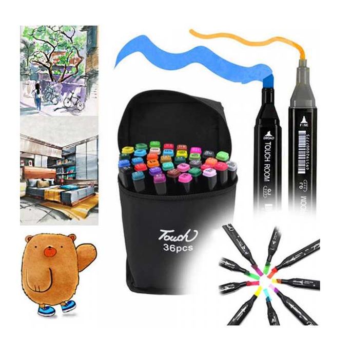 Комплект маркери за рисуване за деца, 36бр., 48бр., 60бр, 100бр.