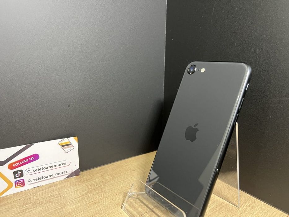 iPhone SE 2020 64Gb Black 3 ani garanție, Telefoane Mureș