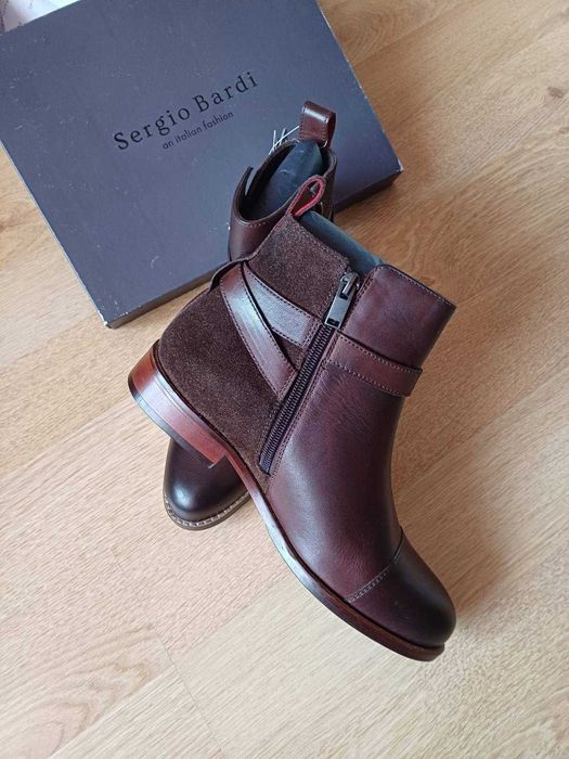 нови боти Sergio Bardi н.38 /стелка 25см/