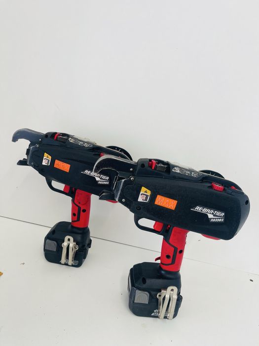 Max RB 398 S masina de legat fier beton corp si baterie