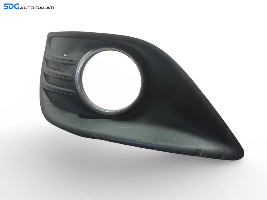 Grila Ornament Proiector Ceata Stanga de pe Bara Spoiler Fata Ford Focus 2 2004 - 2010 Cod 8M5119953AE, 8M51-19953-AE [A0926]