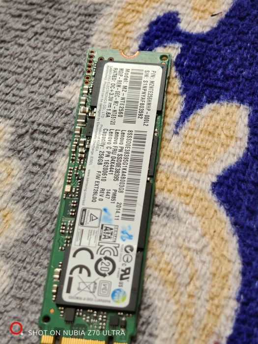 m2 ssd 256 gb lenovo 100/100 bu