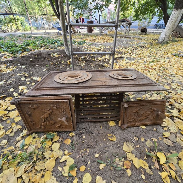 Плита пешке салуға