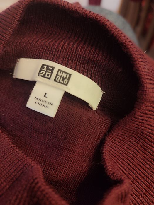 Uniqlo 100%Pure New Wool-L размер