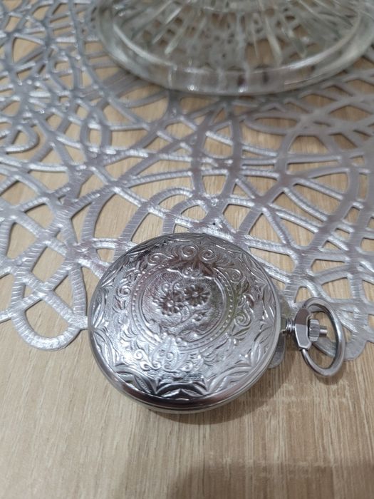 Ceas De Buzunar Vintage Pobeda Rusesc "Hunter" Impecabil De Colecție