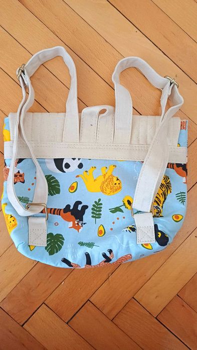 Бебешко масажно олио и раница на Мустела Mustela