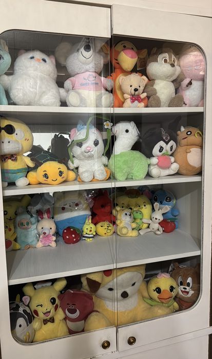 Мягкие  разные игрушки