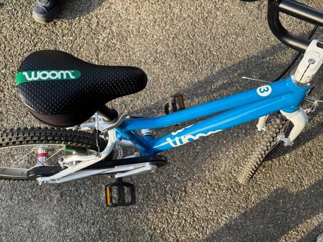 Woom 3 GO + cric .bicicleta copii - primul posesor