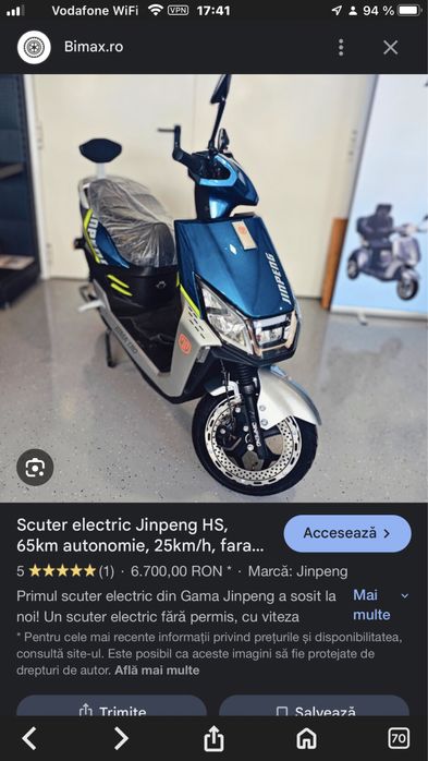 3 Scutere. Electrice vand sau schimb Toate sau separat.