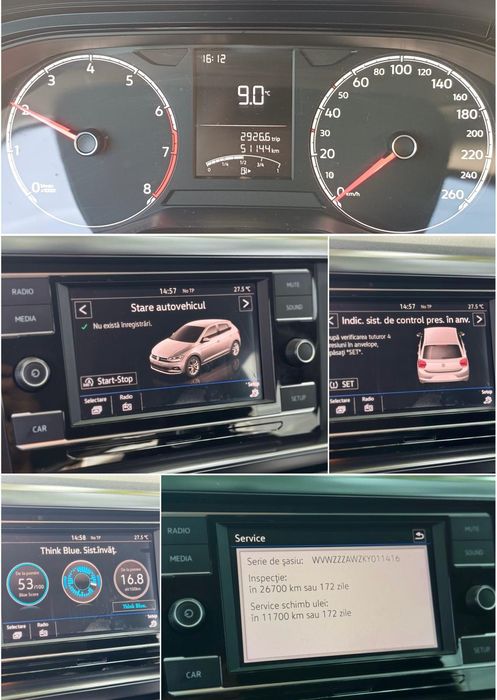 Volkswagen Polo 2019 Euro6 
Motor 1.0 MPI( cel